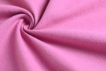 pink cotton texture color of fabric textile industry, abstract image for fashion cloth design...