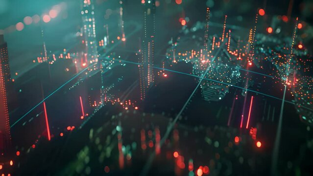 Big data connection technology, can be used for display or montage your products, technology, businessman, digital, business, innovative, computer, tech, networking