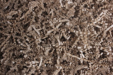 Brown Crinkle Paper. Eco Friendly Packing Material