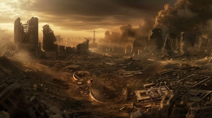 Dystopian Currency Downfall