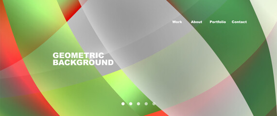 A vibrant geometric pattern featuring a rainbow of colors, resembling a display device with a mix of circles and grasslike shapes. Perfect for macro photography or as a logo design