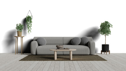 a living room with a couch and a table © miamiadesign