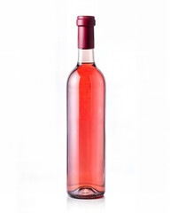 Rosé Wine Bottle Mockup