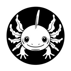 Axolotl Peeking