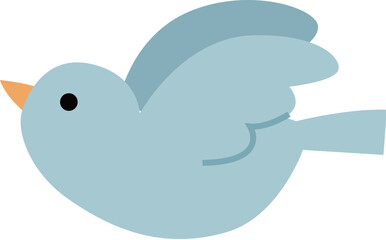 Flying little bird