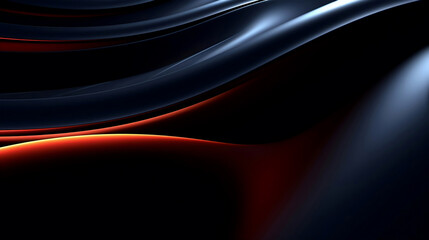 abstract black background. abstract wallpaper black cinematic light. Spills of multicolor dye...