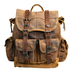 Backpack. Retro classic style backpack.