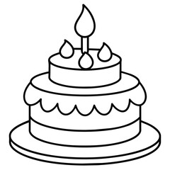         birth, birthday, bread, cake, cakes, candle, chocolate, chiffon, celebration, cupcakes, collection, design, event, happy birthday, kids, party, occasion, pastry, layer, realistic, 