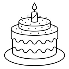         birth, birthday, bread, cake, cakes, candle, chocolate, chiffon, celebration, cupcakes, collection, design, event, happy birthday, kids, party, occasion, pastry, layer, realistic, 