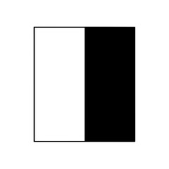 Divided rectangle