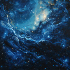 Starry Splendor: A Celestial Symphony of Artistic Space