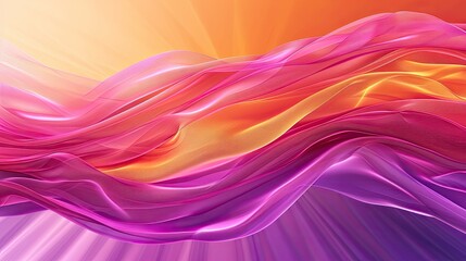 Embrace a vibrant mix of magenta fuchsia and coral tones on a captivating color gradient backdrop Featuring a playful blend of purple pink and orange this abstract setting offers ample spac