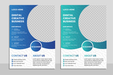 flayer design 2 set, corporate business flyer template design, business marketing flyer, digital marketing agency flyer, creative marketing agency flayer design