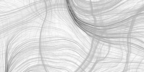 Wave Lines an Abstract Stripe Background, Vector. strokes on shiny hair. abstract background with hand lines and grey art natural pattern wooden .Minimal monochrome stripe texture background. 