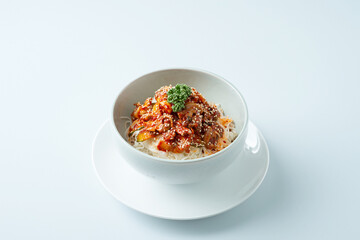 various Vegetables and Noodles, Bibim-guksu