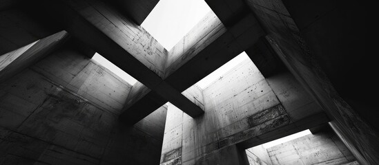 Corners in black and white.