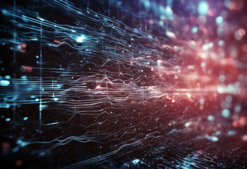 information flow digital field net tech connect cyberspace abstract background design science technology network wallpaper 