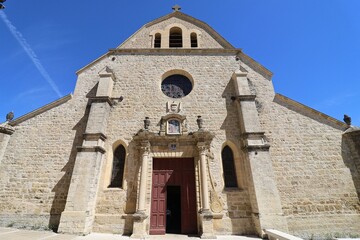Eglise Notre Dame de la Carce, église romane, ville de Marvejols, département de la Lozère, France