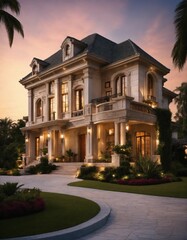 Fototapeta premium Beautiful house