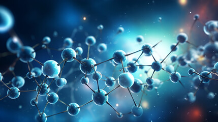 Abstract Model of a Molecule Digital Technologies in Genetic Engineering Crystal Lattice
