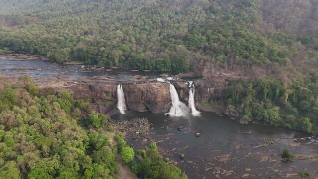 Athirapilly Falls is situated in Athirapilly Panchayat in Chalakudy Taluk of Thrissur District in Kerala 4 video.mov