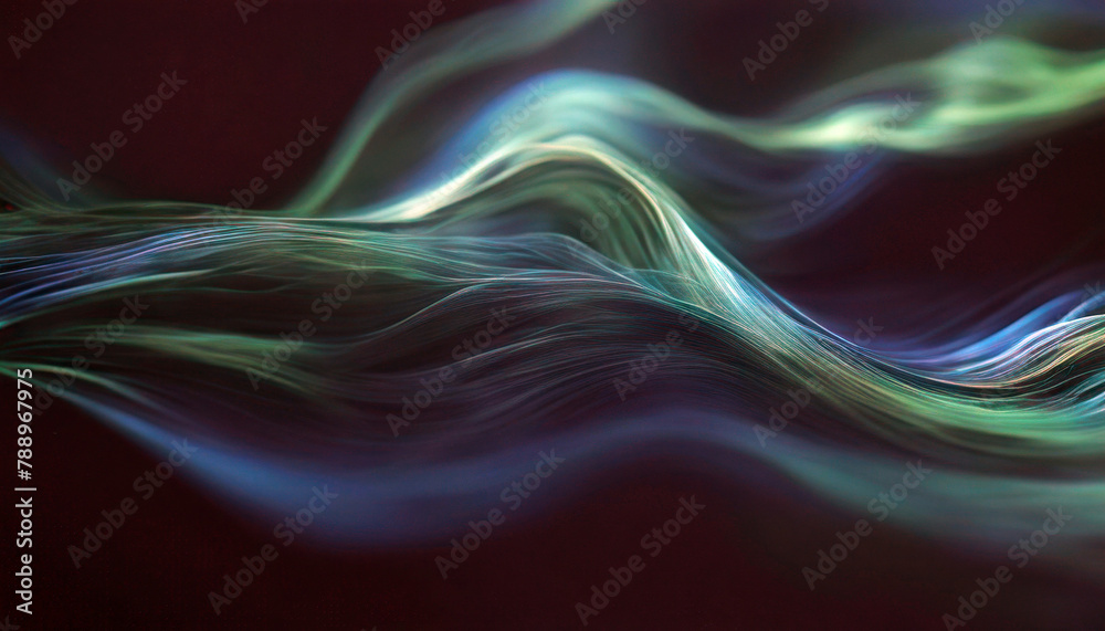 Wall mural abstract background futuristic science technology network datum light concept modern digital structu