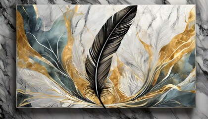 Graceful Blooms: Marble Panel Wall Art with Elaborate Flower Designs