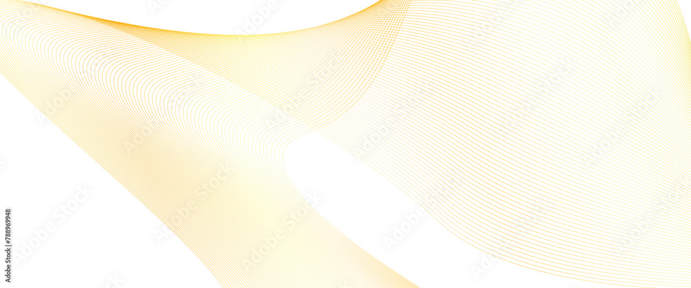 Poster Vector colorful wave lines pattern on wave line dynamic wave of many lines on white background with space for your text design.