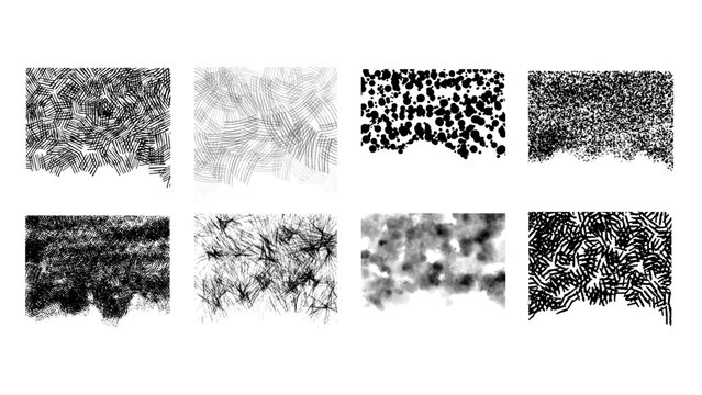 モヤモヤのスクリーントーン