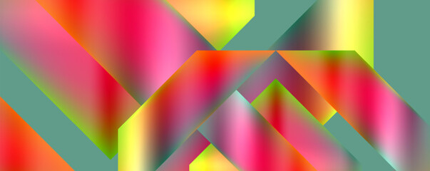 A computergenerated image showcasing a colorful geometric pattern with magenta tones on a blue background. The symmetry of triangles creates an artistic and vibrant terrestrial plantinspired design