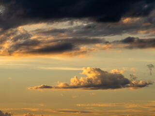 Fire dusk dramatic burning sky clouds twilight evening gold orange sunset