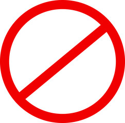 Red ban label warning

