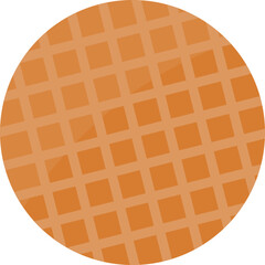 Stroopwafel round waffles