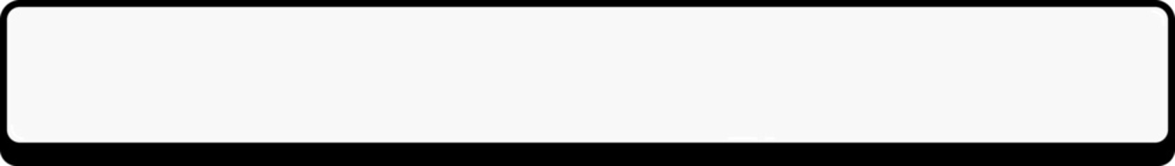 Obraz premium White Blank Rectangle Dialog Speech Bubble