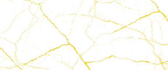 Vector abstract Transparent background with Japanese kintsugi cracks design.