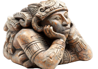 mayan god Itzamná (The god of the heavens, day, and night)