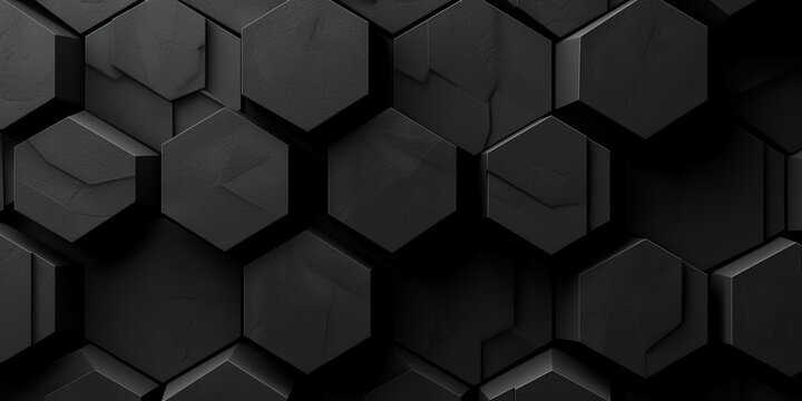 Hexagon block backdrop adds modern flair 🟫 Geometric sophistication meets contemporary design.