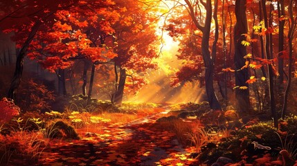 autumn's weather , leaf, orange, red, beautiful, background, photograph