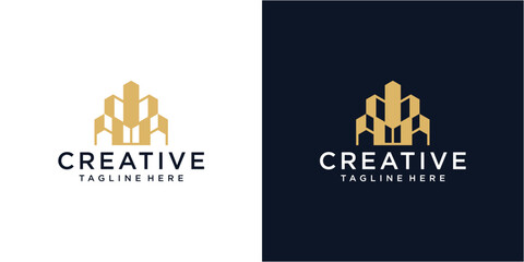 Building logo design architecture inspiration.