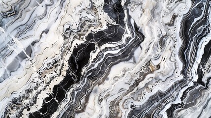 Marble granite white background wall surface black pattern graphic abstract light elegant grey for do floor ceramic counter texture stone slab smooth tile silver natural for interior d : Generative AI