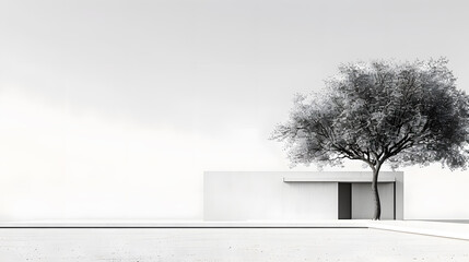Naklejka premium Minimalist photography background