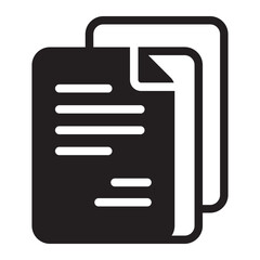 document glyph icon