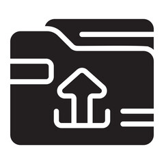 folder glyph icon