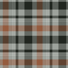 Scottish Tartan Plaid Seamless Pattern, Traditional Scottish Checkered Background. Template for Design Ornament. Seamless Fabric Texture. Vector Illustration