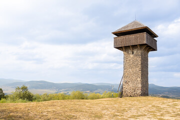 Watchtower in the mountains of Slovakia