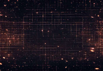 grid background Sci fi network technology galaxy 