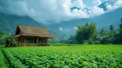 Small farm in the mountains - 789005726