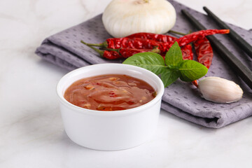 Chinese traditional sweet and sour sauce