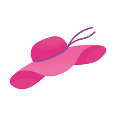 Summer Hat Illustration