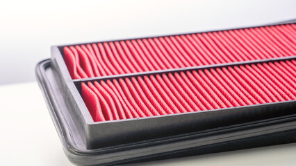 Engine air filter made of high quality materials. Paper Car Engine Filter With Special...